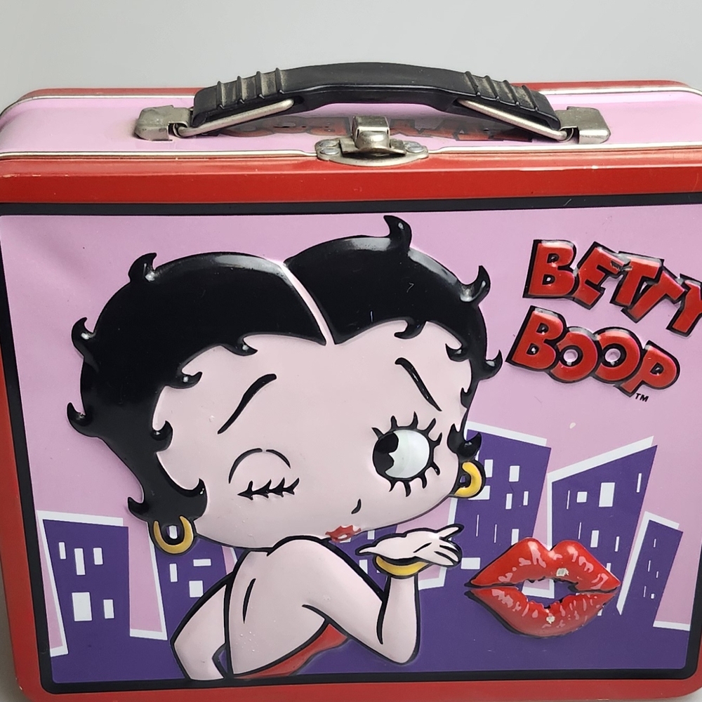 Betty Boop Pink and Red Lunchbox